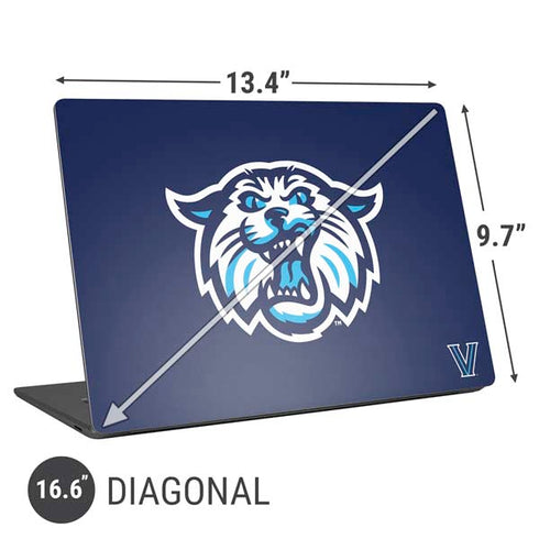Villanova University V Initial Universal Laptop 16.6in (13.4 x 9.7in) Skin